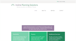 Desktop Screenshot of inclineplanningsolutions.com